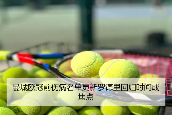 曼城欧冠前伤病名单更新罗德里回归时间成焦点